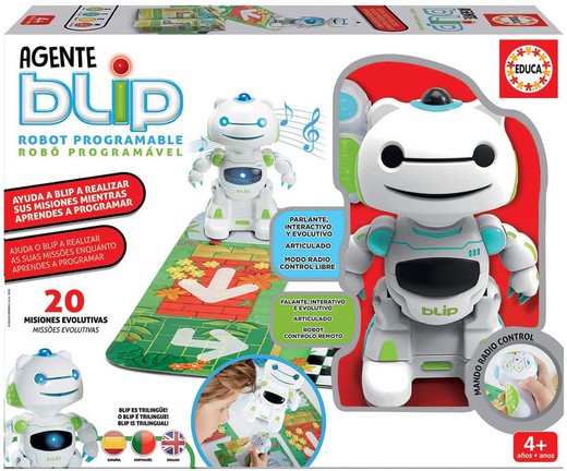 Agente blip robot programable