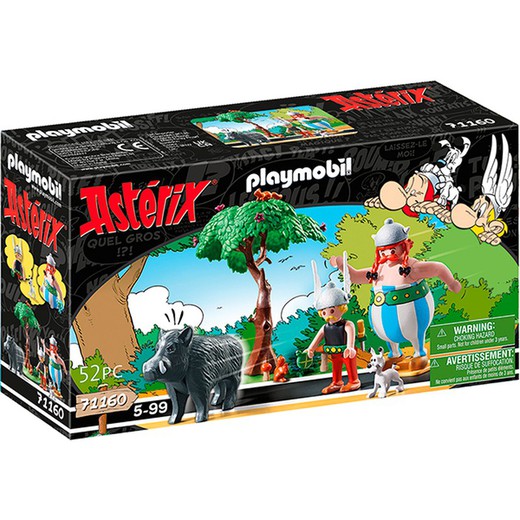 Astérix: La Caza Del Jabalí Playmobil