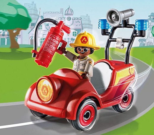 Mini-coche de Bomberos D.O.C  Playmobil