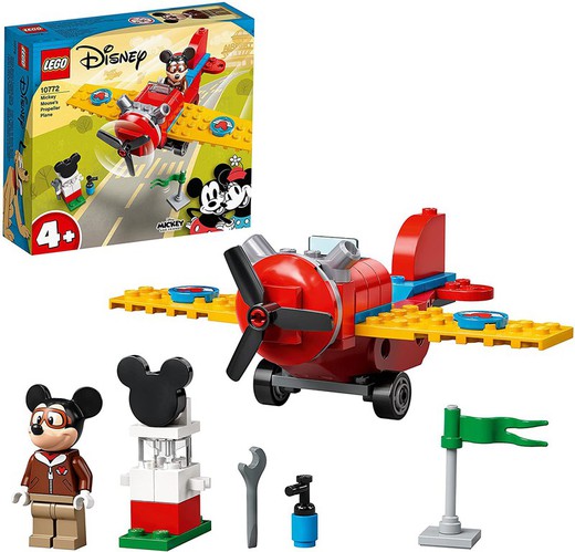 Avión Clásico De Mickey Mouse