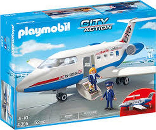 Avion de pasajeros playmobil