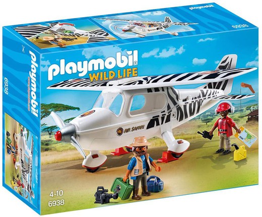 Playmobil safari plane