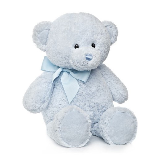 Urso Bebé Macio Celeste 43 Cm.