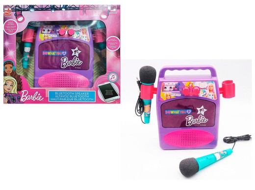 Speaker With 2 Barbie Micros