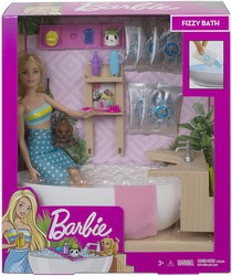 Barbie en el discount baño