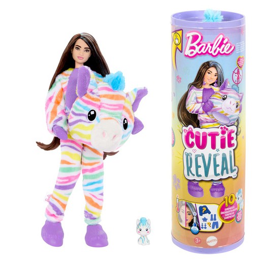 BARBIE CEBRA CUTIE REVEAL COLOR