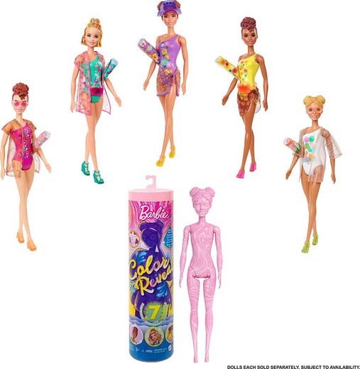 Barbie Color Reveal Sand And Sun Wave 3