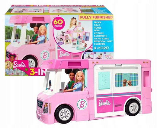 Barbie 3 in 1 camper