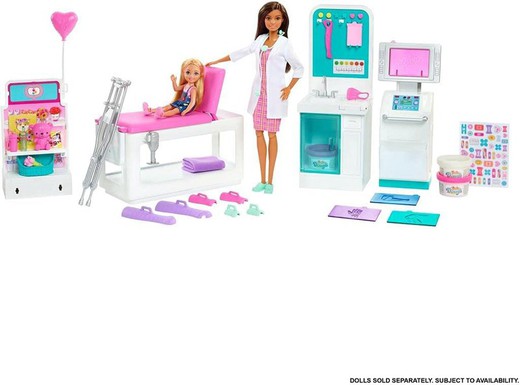 Barbie Docteur Avec Clinique Médicale