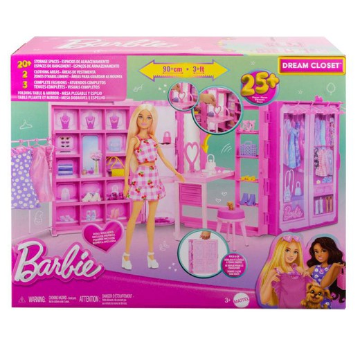 BARBIE DREAM CLOSET CONJUNTO Y ACCES