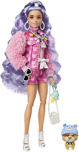 Barbie Extra Millie Capelli Viola