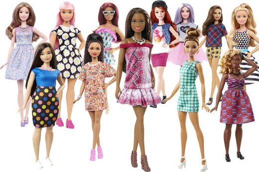 Barbie fashionistas