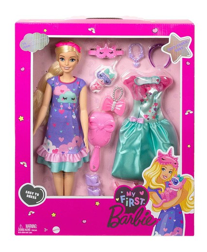 Barbie My First Muñeca Deluxe C/Accesorios
