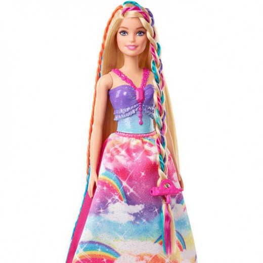 Barbie princesa tranças
