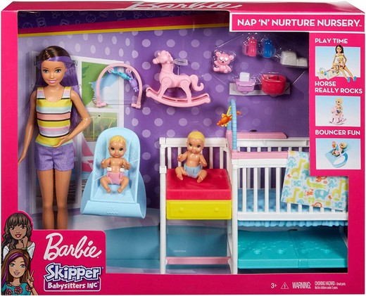 Barbie Skipper Guarderia De Bebes