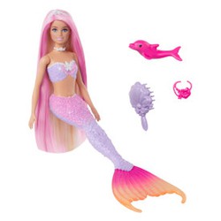 Barbie Un toque de magia Malibú Sirena cambia de color