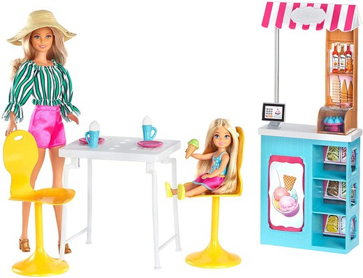 Barbie and Her Ice Cream Shop