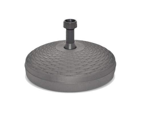 Base de parasol en rotin anthracite