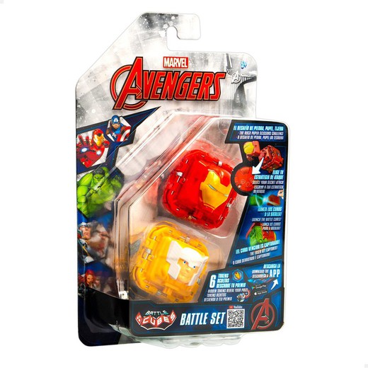 Battle Cubes Set Combate Avengers