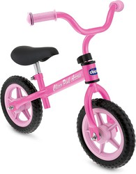 Roze eerste fiets