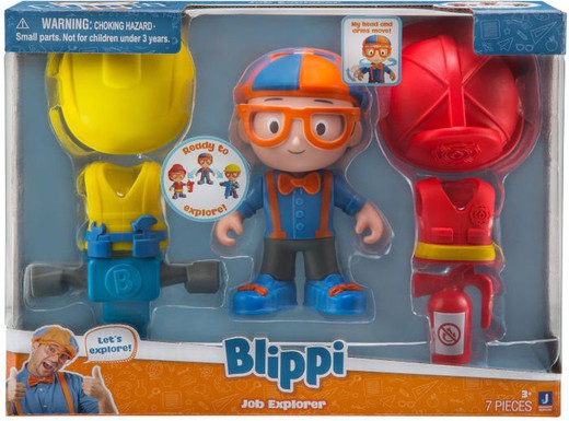 Blippi- Figura Job Explorer