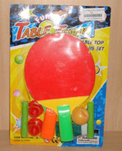 Raquette de ping-pong en plastique