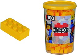 Blox pot 100 gele blokjes