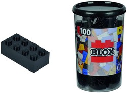 Blox pot 100 svarta block