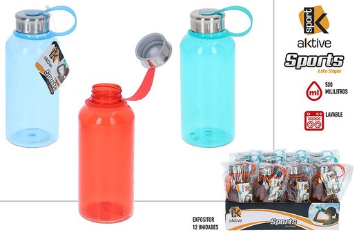 500ml Plast Bottle Ex12 Cap