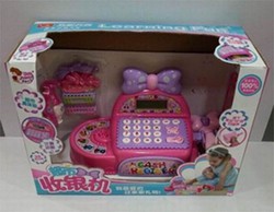 Pink bow cash register