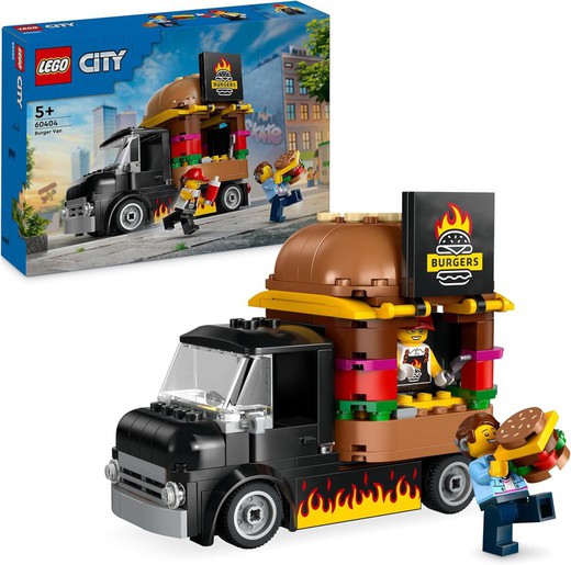Camión Hamburguesería Lego