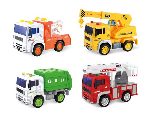 Public Works Truck 1:20 assorted