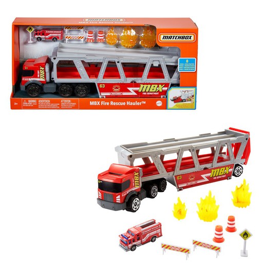 Camion di trasporto della scatola di fiammiferi