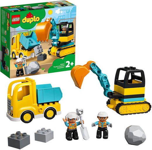 Truck And Crawler Excavator