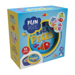 Cartas Redondas Funtastic-Pesca Peces