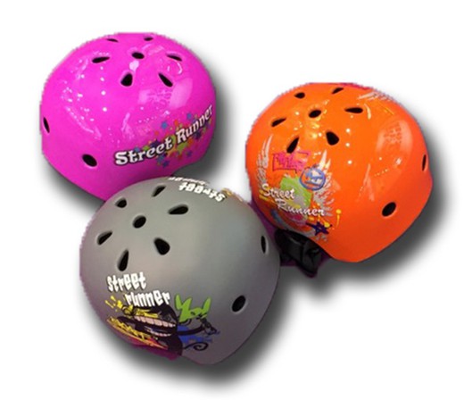 Casco skateboard 3 colori