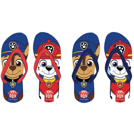 Beach flip flop paw patrol