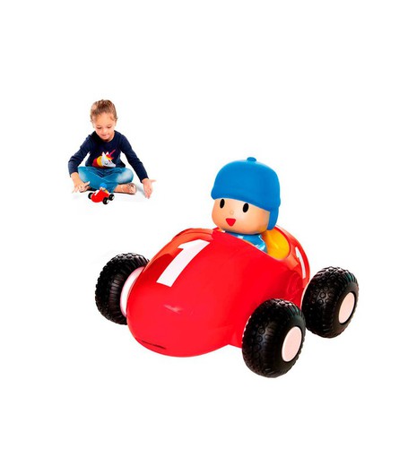 Pocoyo Racing Car With Traction