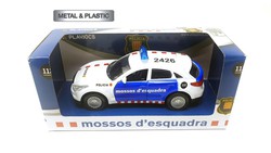 Coche Mossos 16X7,5X6,5Cm.