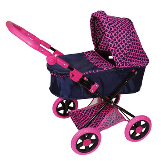 Stroller folding hood