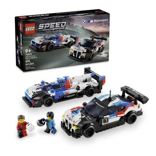 *COCHES CARRERAS BMW M4 GT3 Y BMW M HYBRID V8 LEGO