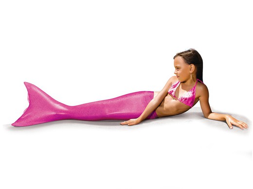 Mermaid Tail With Flippers Pink TL