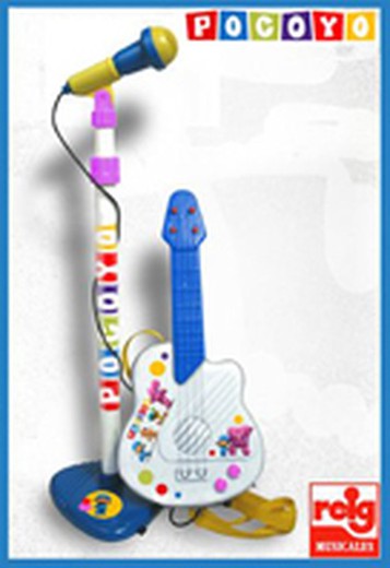 Pocoyo Micro And Guitar Set