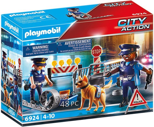 Playmobil Control De Policía