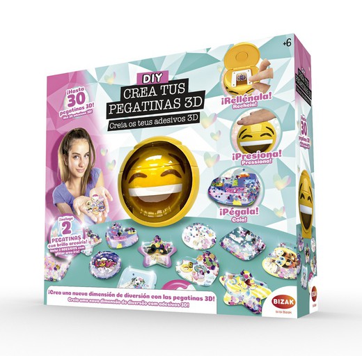 CREA TUS PEGATINAS 3D