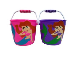 Pink / Lilac Little Mermaid Bucket 13cm