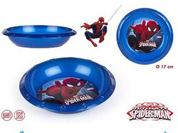 Basic plastic Spiderman bowl