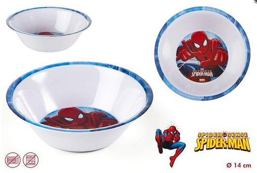 Spiderman melamin skål