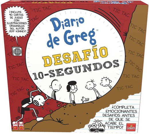 Diario De Greg Desafio 10 Segundos