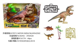 Dinosaurio Con Huevo Y 2 Dinos